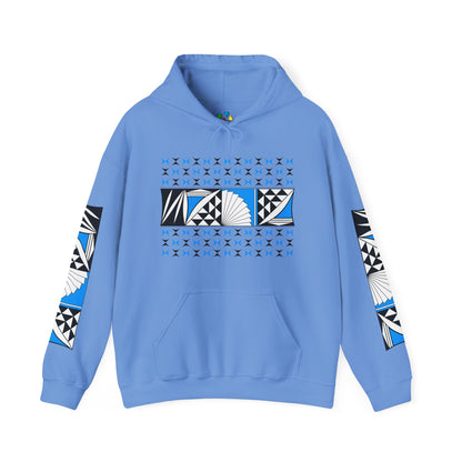 Southwest Sunrise in Sky Blue Unisex Hoodie