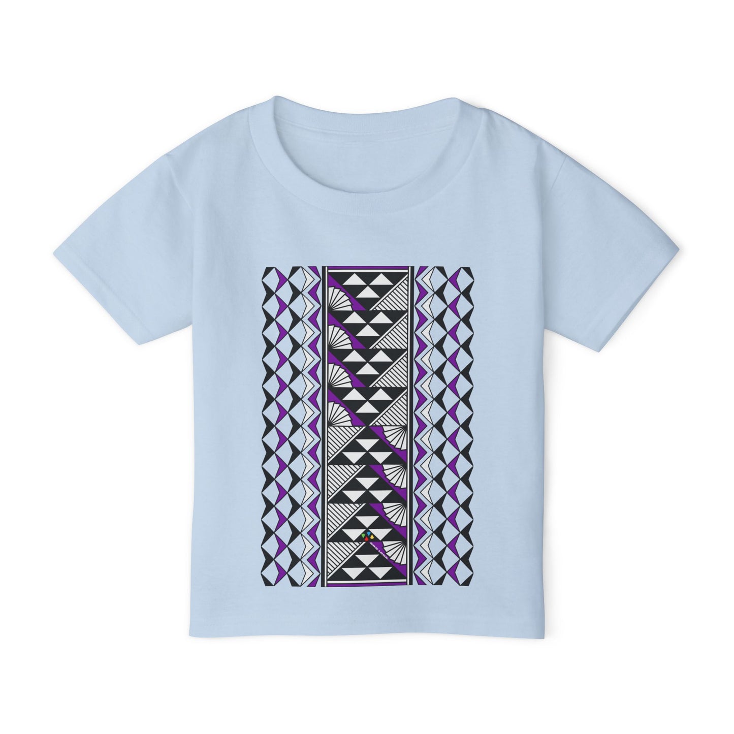 Purple Sun and Rain Toddler T-Shirt