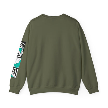Southwest Sunrise in Aqua Unisex Sweatshirt