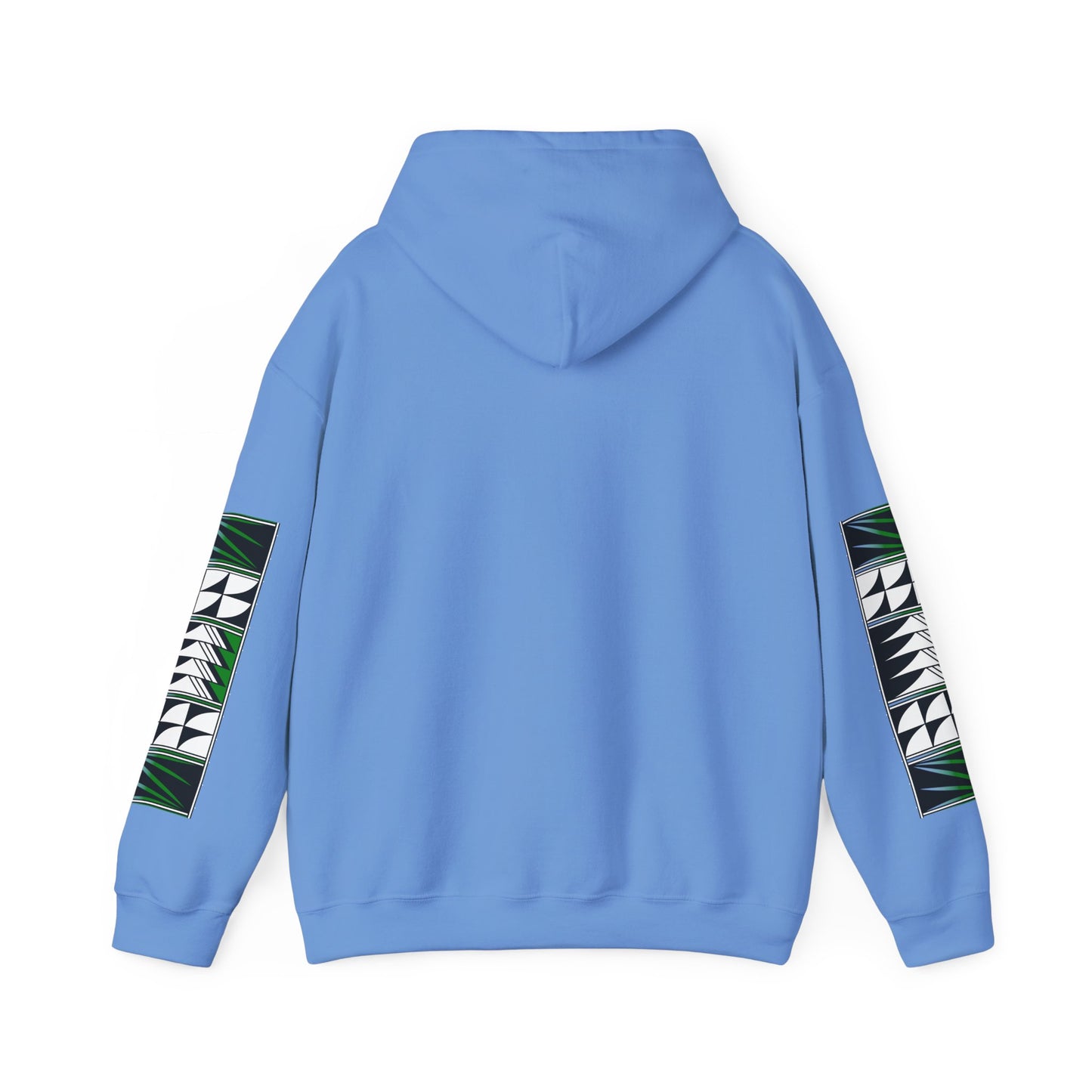 Blessed Feathers in Green Unisex Hoodie