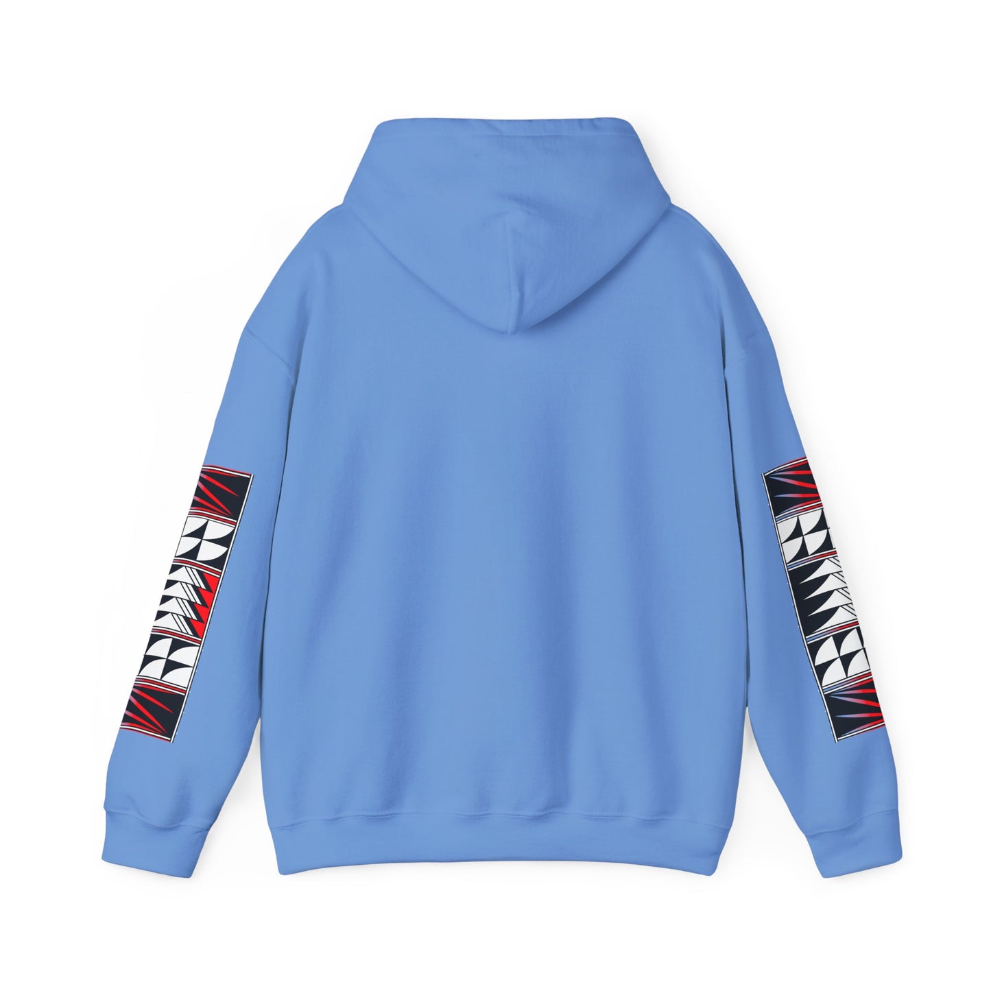 Blessed Feathers in Red Unisex Hoodie