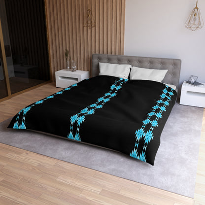 Turquoise Trail Microfiber Duvet Cover