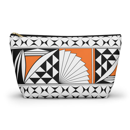 Southwest Sunrise in Orange Accessory Pouch w T-bottom
