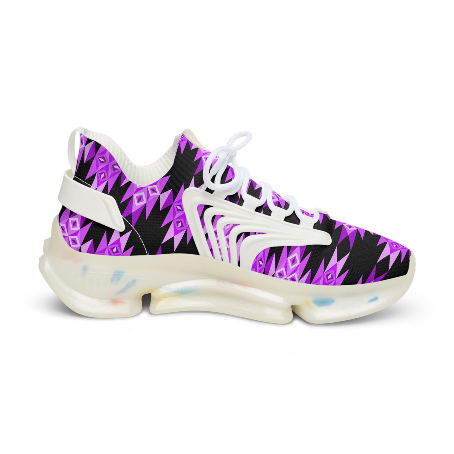 Purple Trail Men's Mesh Sneakers