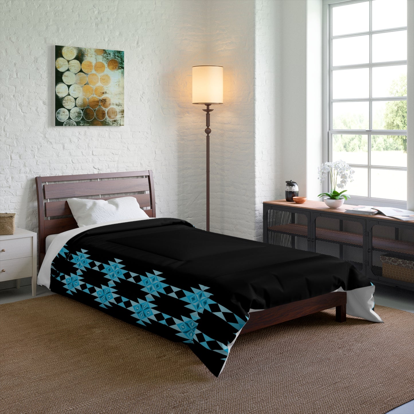 Southwest Turquoise Trail Comforter