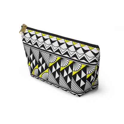 Sun and Rain in Yellow Pouch w T-bottom