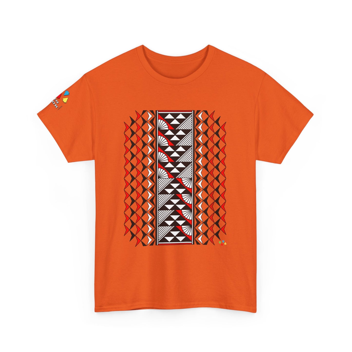Sun and Rain in Red Gildan Unisex Tee
