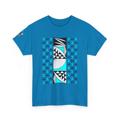 Southwest Sunrise in Turquoise Gildan Unisex Tee