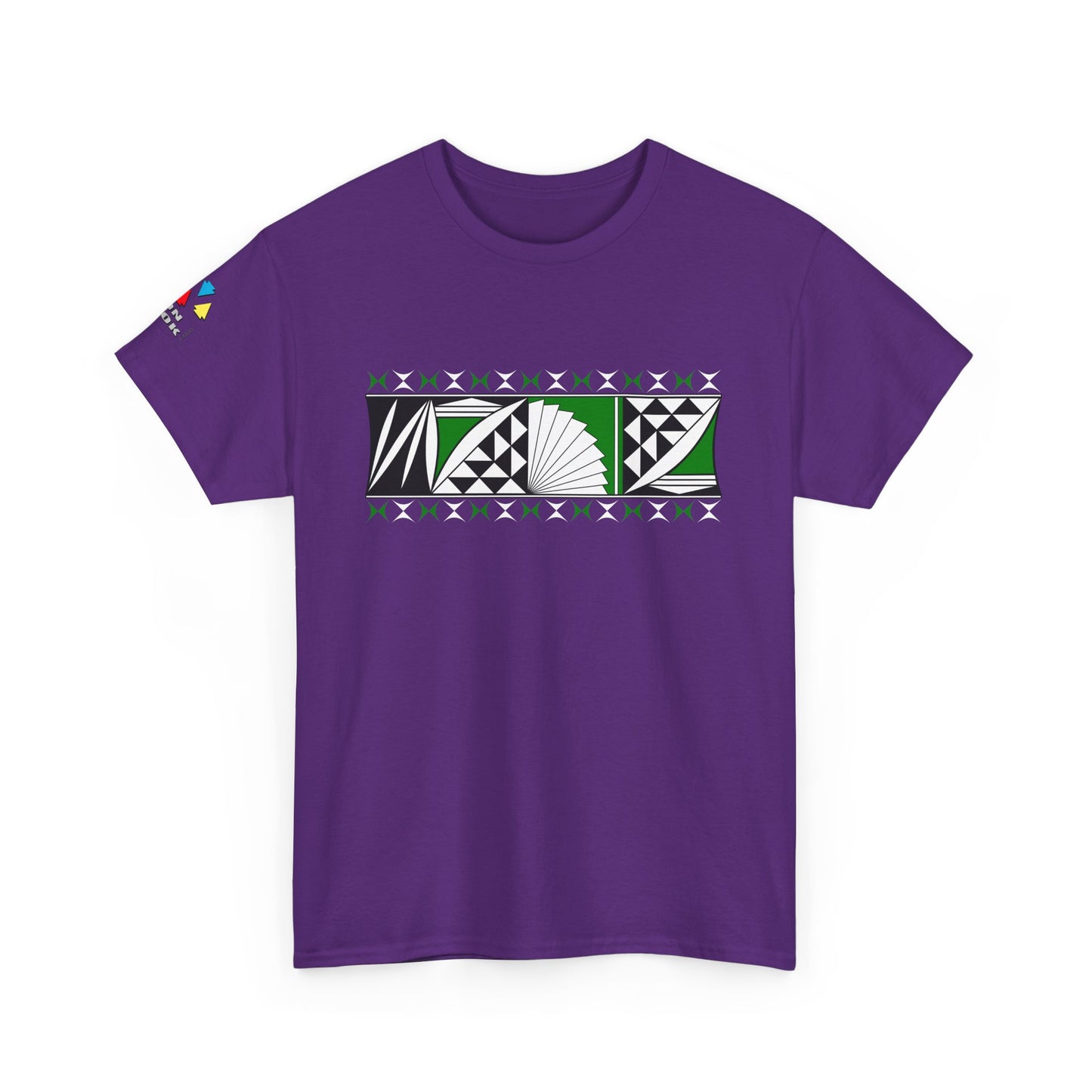 Southwest Sunrise 2 in Green Gildan Unisex Tee