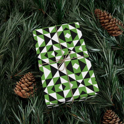 Light Green Sacred Mountains Gift Wrap Papers