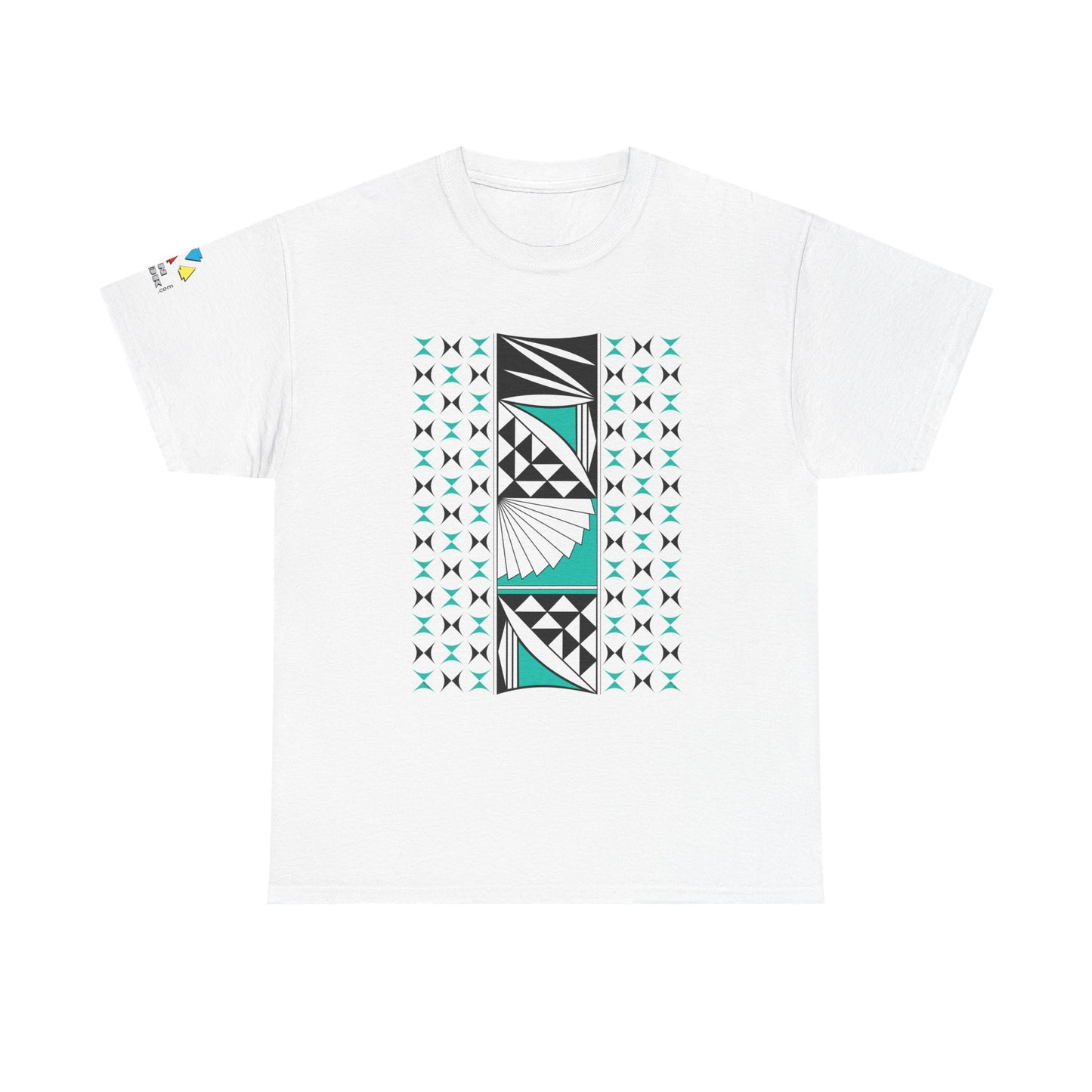 Southwest Sunrise in Aqua Gildan Unisex Tee
