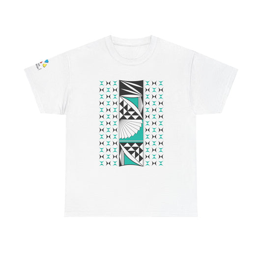 Southwest Sunrise in Aqua Gildan Unisex Tee