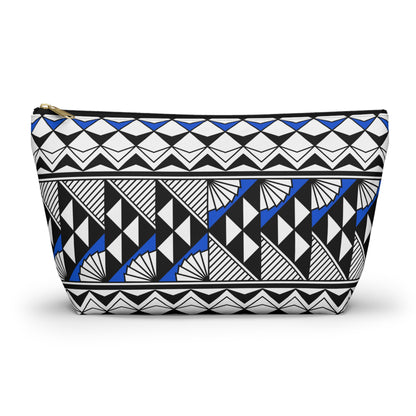 Sun and Rain in Blue Pouch w T-bottom