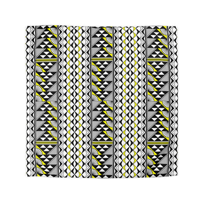 Sun and Rain in Yellow Microfiber Duvet Cover