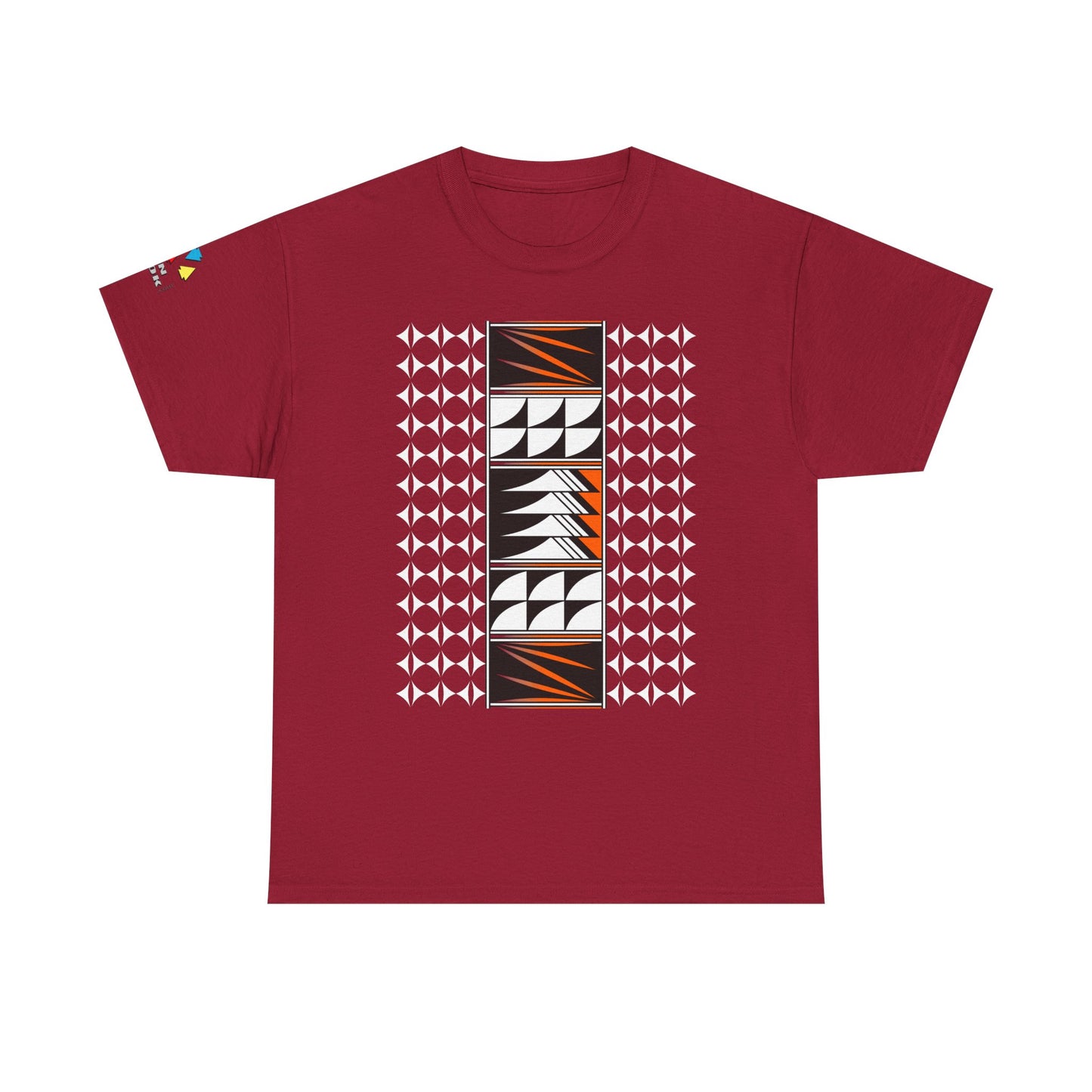 Feather Blessings in Orange Gildan Unisex Tee