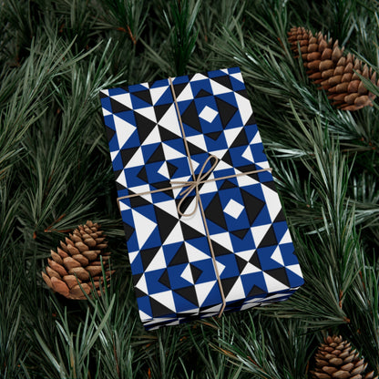 Blue Sacred Mountains Gift Wrap Papers