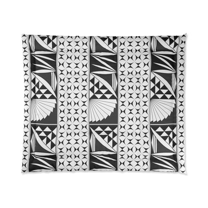 Southwest Sunrise in Charcoal Comforter