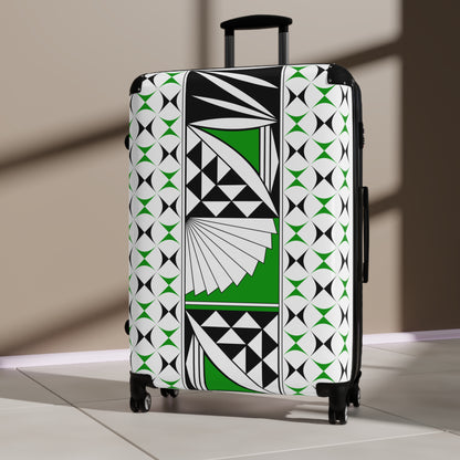 Green Southwest Sunrise Suitcases
