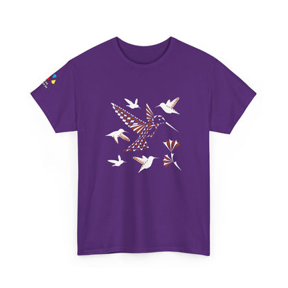 Hummingbird Blessing in Rust Gildan Unisex Tee