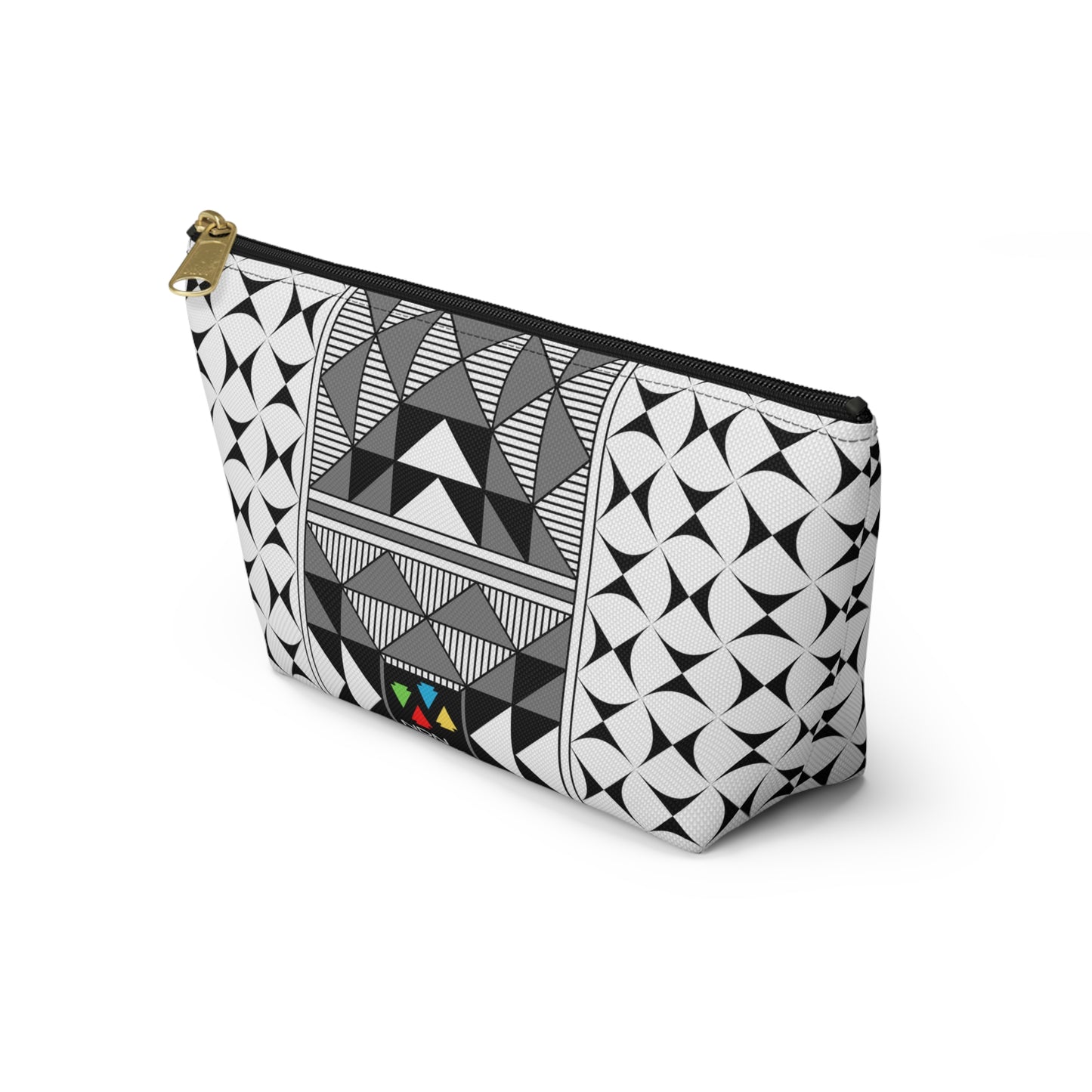 Sacred Mountains in Gray Pouch w T-bottom