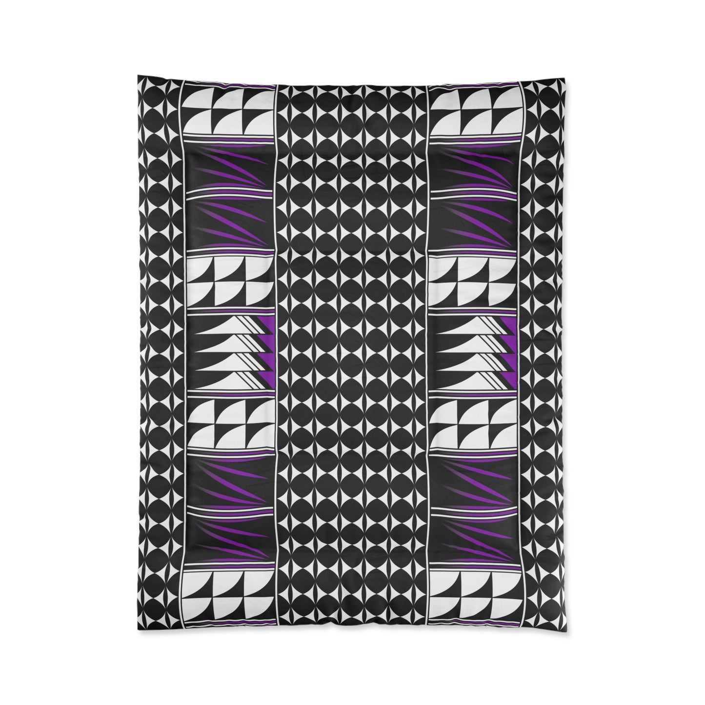 Southwest Feather Blessing in Purple Comforter