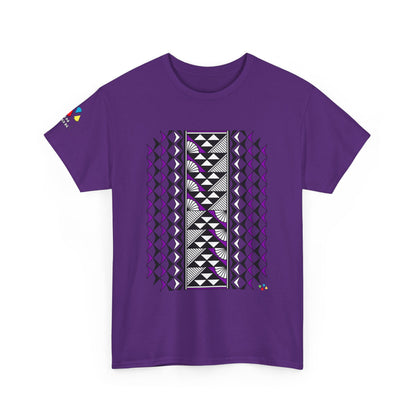 Sun and Rain in Purple Gildan Unisex Tee