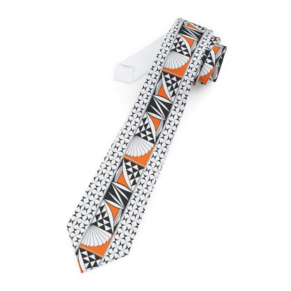 Orange Southwest Sunrise Necktie