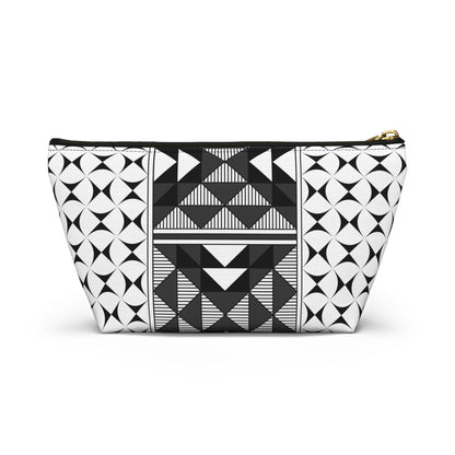 Sacred Mountains in Charcoal Pouch w T-bottom