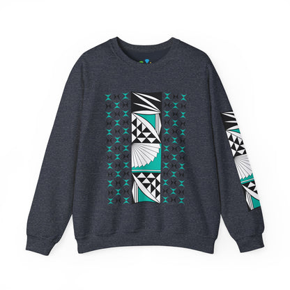Southwest Sunrise in Aqua Unisex Sweatshirt