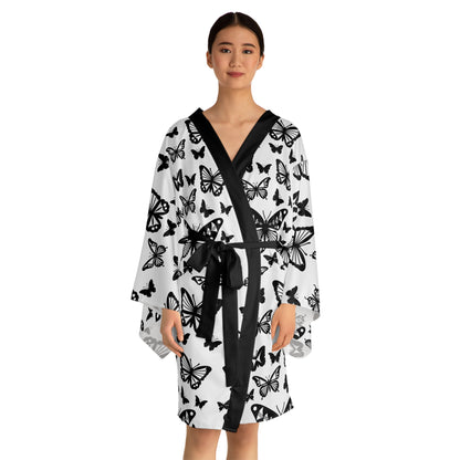 Butterfly Dance Kimono Robe – Where Comfort Meets Native Grace