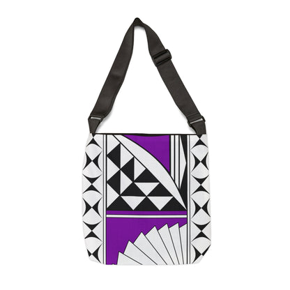 Purple Southwest Sunrise Adjustable Tote Bag