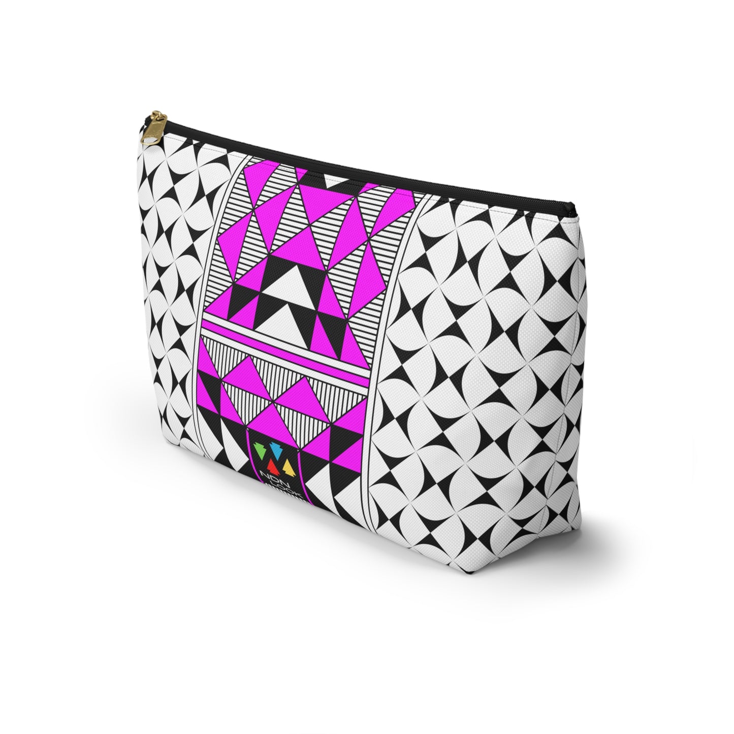Sacred Mountains in Pink Pouch w T-bottom