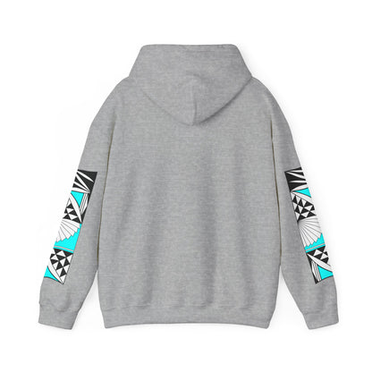 Southwest Sunrise in Turquoise Unisex Hoodie