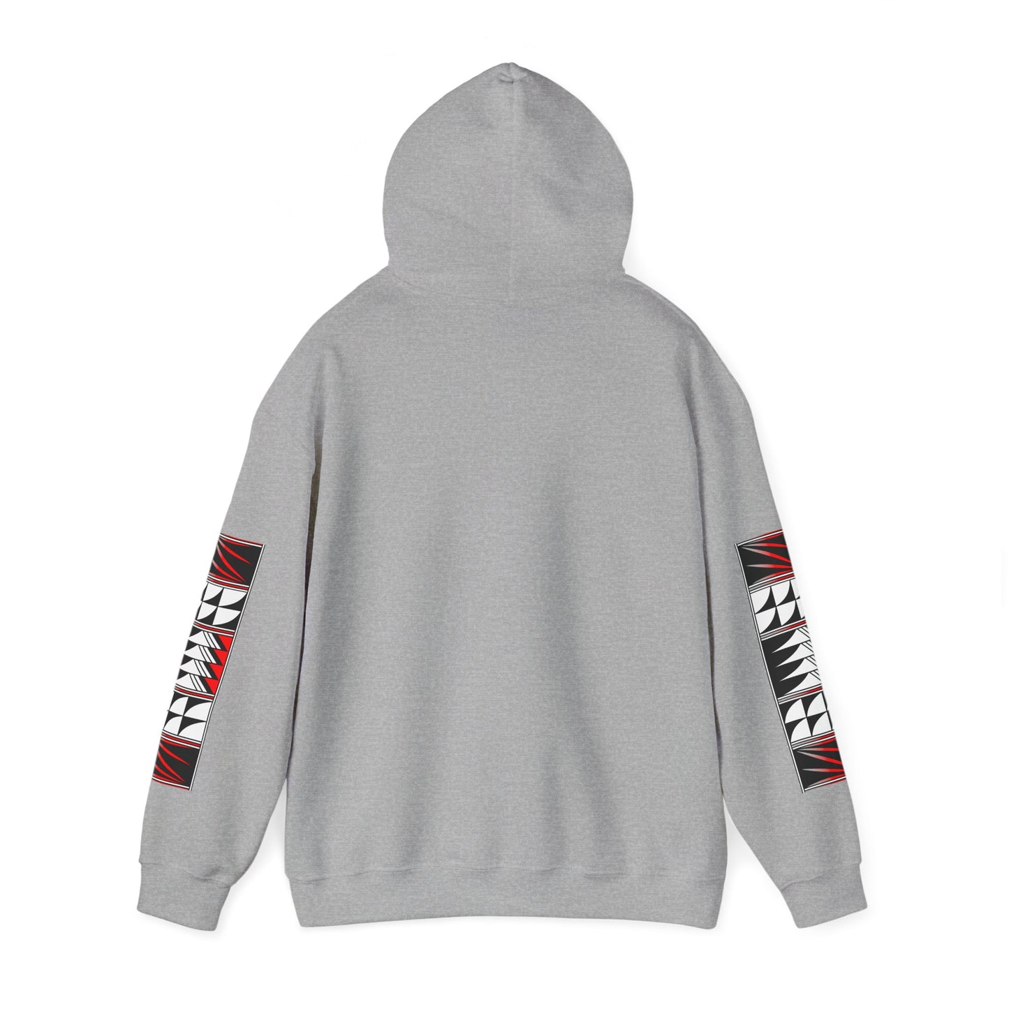 Blessed Feathers in Red Unisex Hoodie