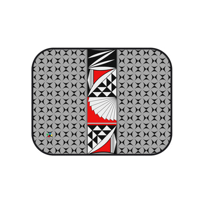 Southwest Sunrise in Red Car Mats (Set of 4)