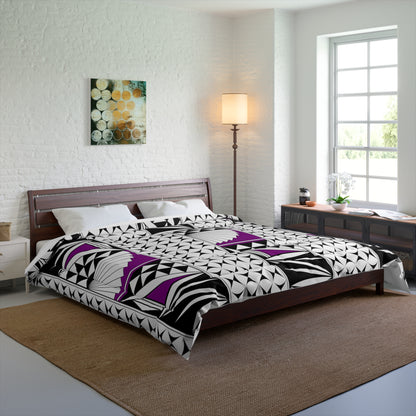 Southwest Sunrise in Purple Comforter