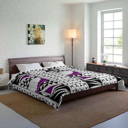 Southwest Sunrise in Purple Comforter
