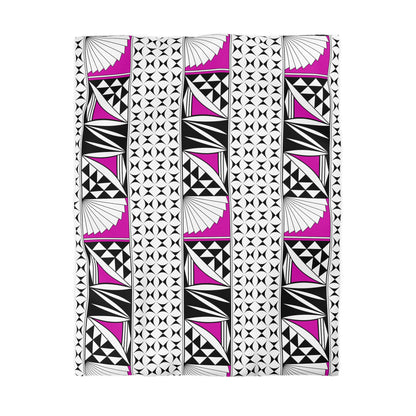 Southwest Sunrise in Pink Microfiber Duvet Cover