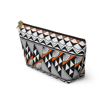 Sun nd Rain in Orange Pouch w T-bottom