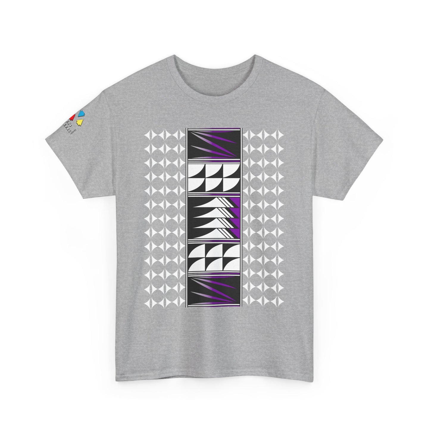Feather Blessings in Purple Gildan Unisex Tee