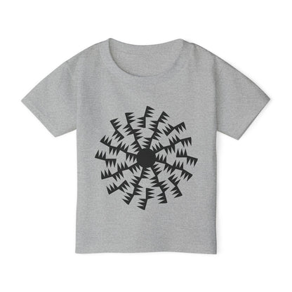 Sacred Solar Rays in Black Toddler T-Shirt