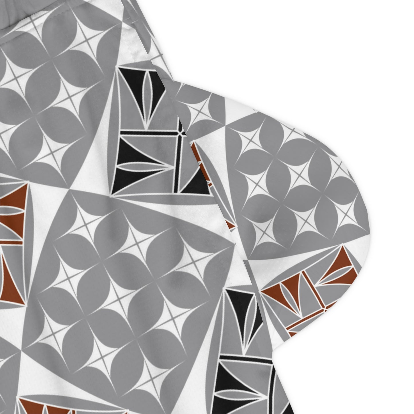 Sacred Universe in Gray Basketball Rib Shorts