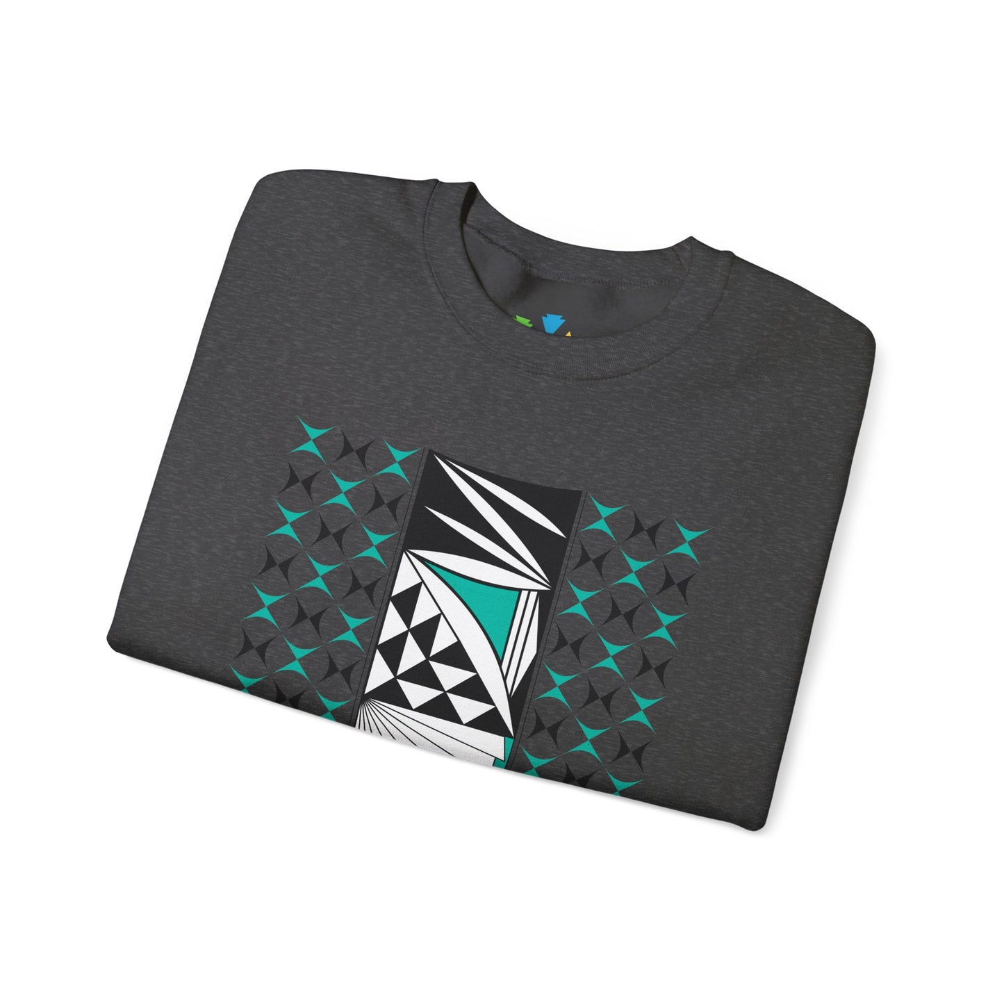 Southwest Sunrise in Aqua Unisex Sweatshirt
