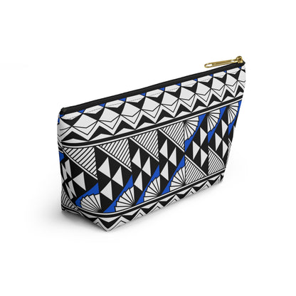 Sun and Rain in Blue Pouch w T-bottom