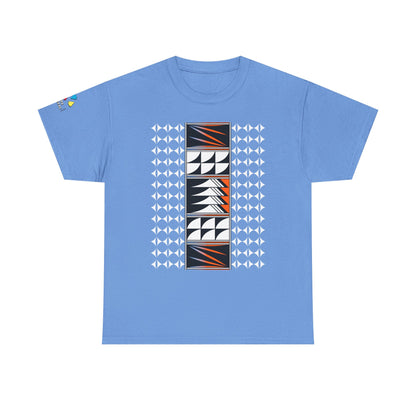 Feather Blessings in Orange Gildan Unisex Tee