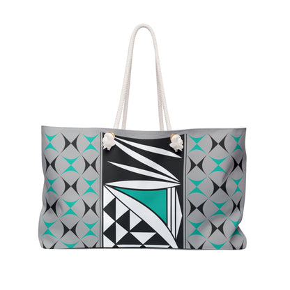 Aqua Sunrise Weekender Bag