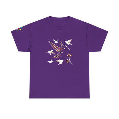 Hummingbird Blessing in Rust Gildan Unisex Tee