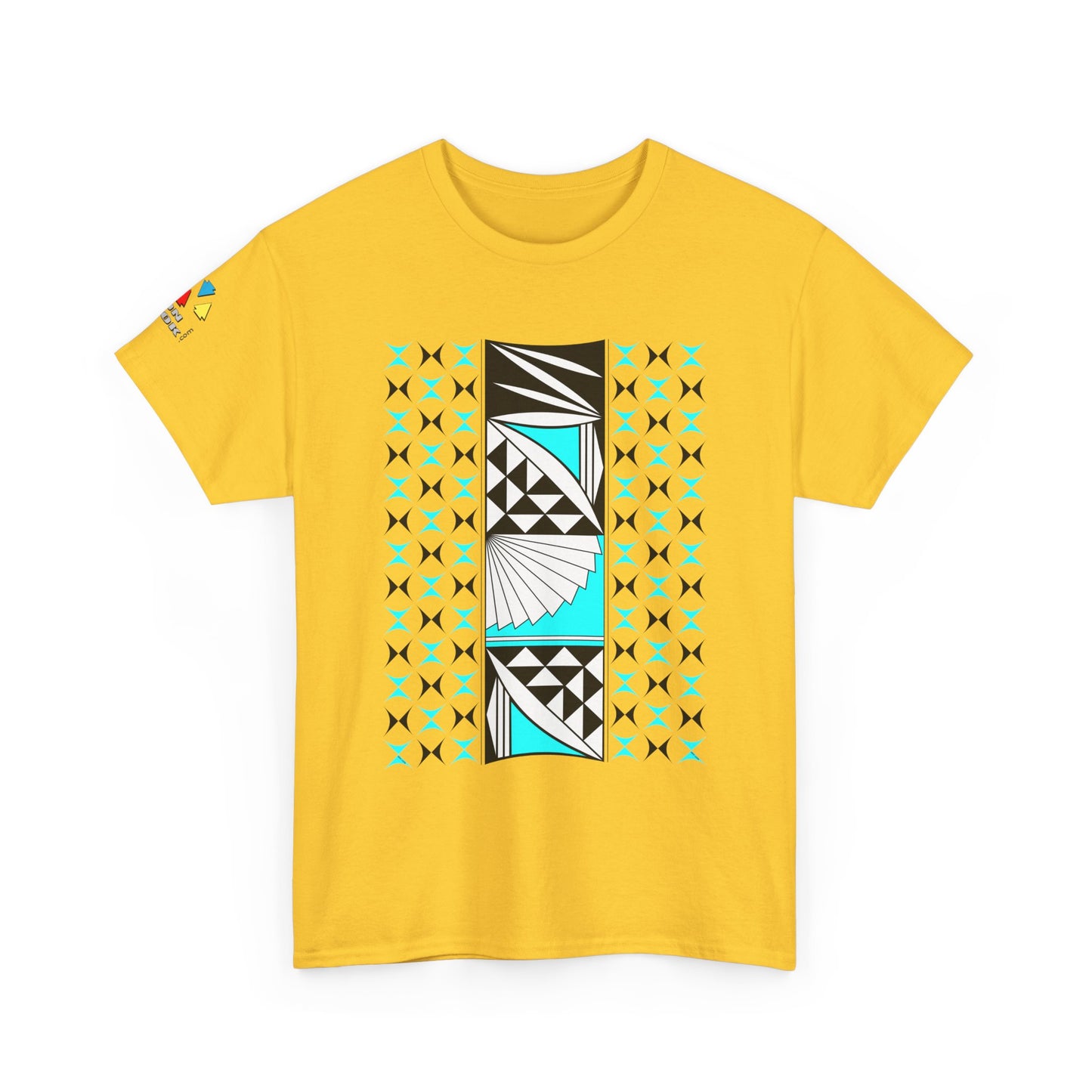 Southwest Sunrise in Turquoise Gildan Unisex Tee