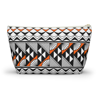 Sun nd Rain in Orange Pouch w T-bottom