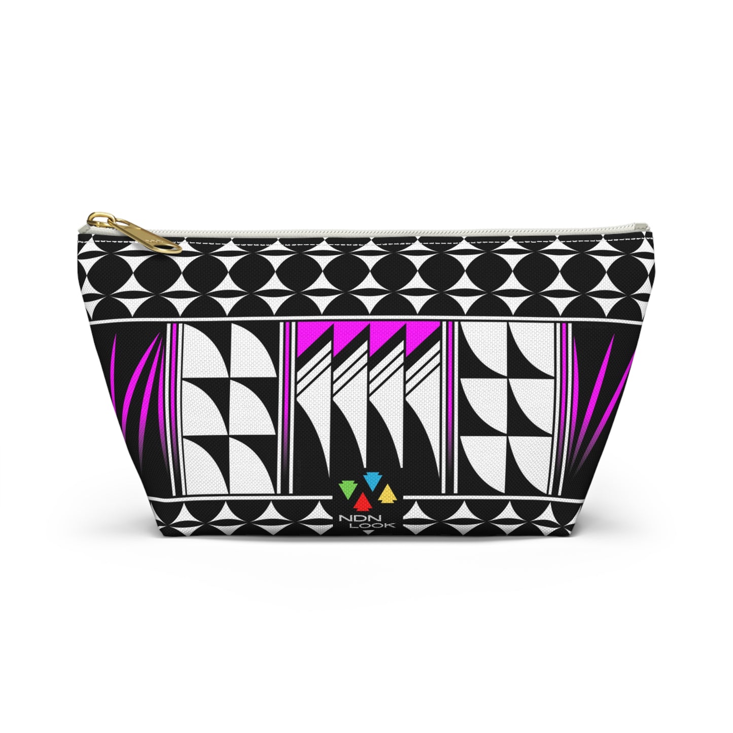 Blessed Feathers in Pink Pouch w T-bottom